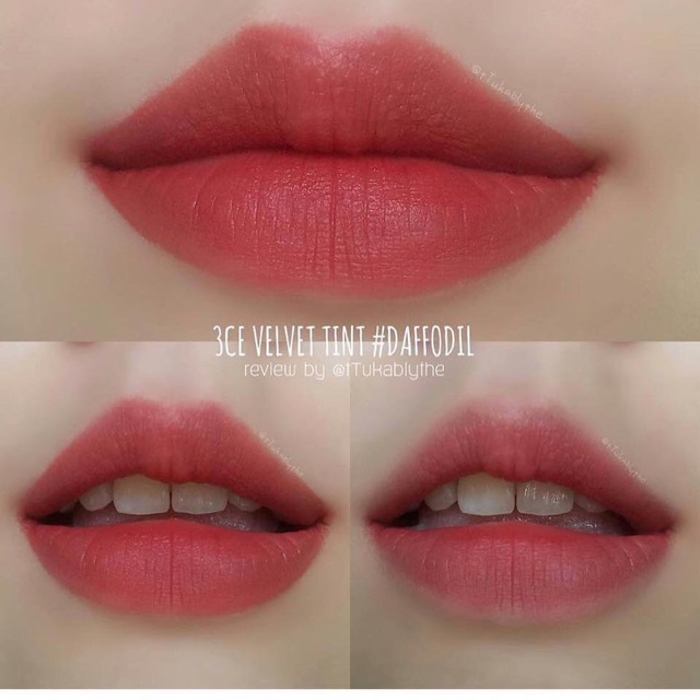 Son kem 3CE Velvet Lip Tint