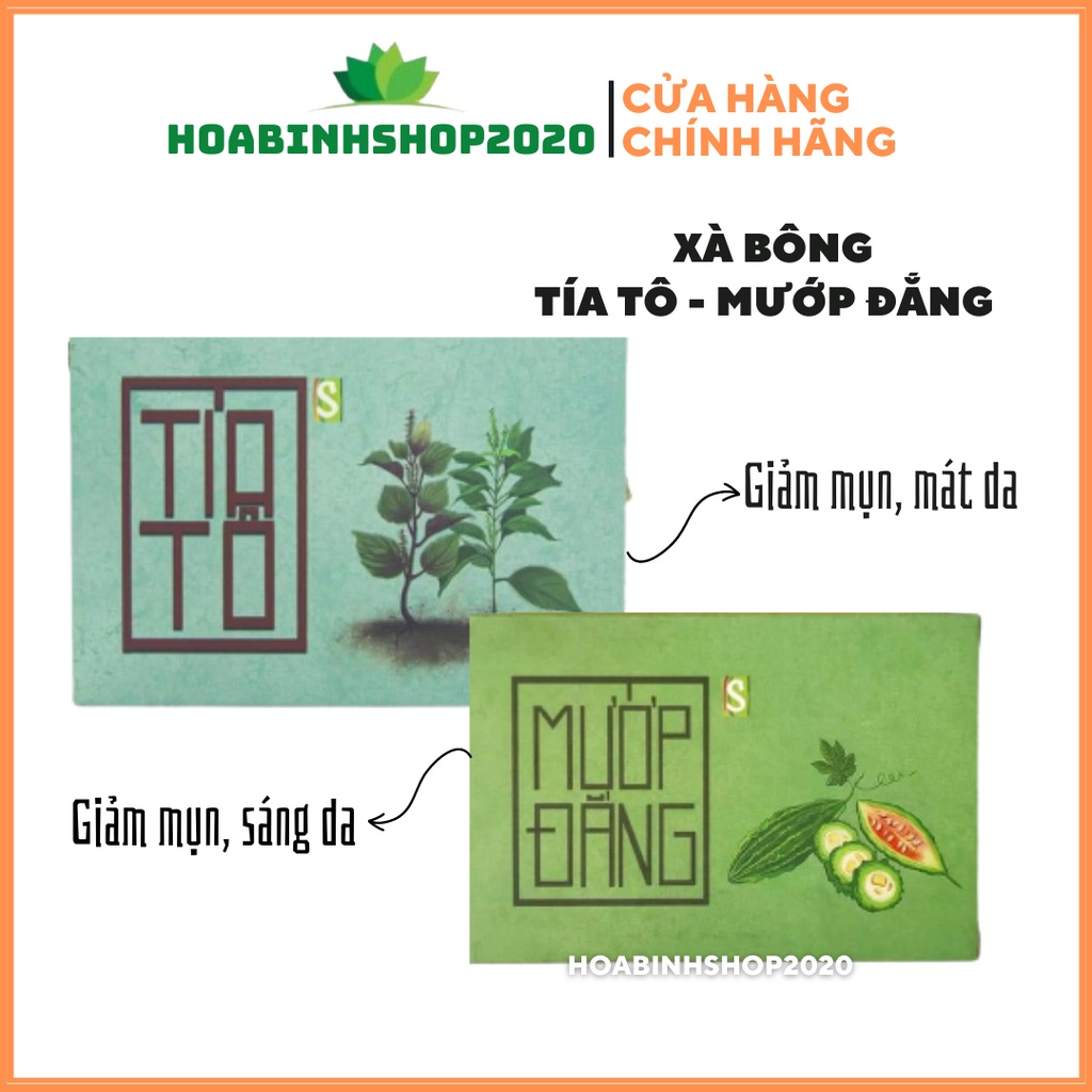 [CHÍNH HÃNG] COMBO XÀ BÔNG TÍA TÔ - MƯỚP ĐẮNG HTX SINH DƯỢC
