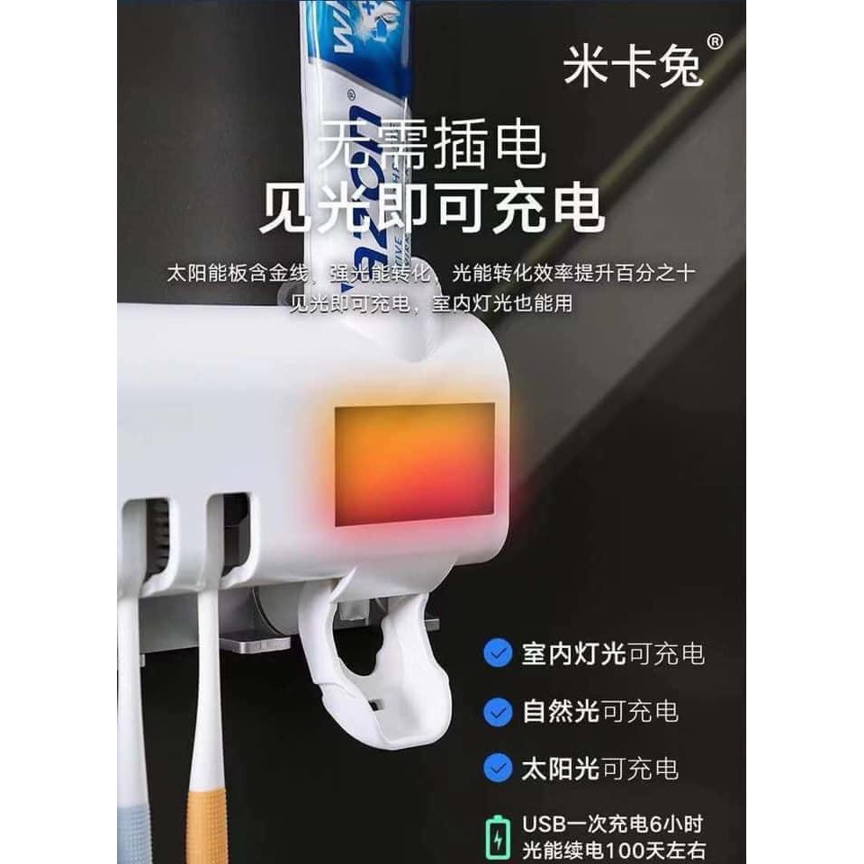 KỆ TIỆT TRÙNG BÀN CHẢI ĐÁNH RĂNG DIỆT SẠCH 99% VI KHUẨN