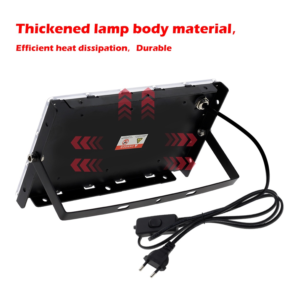 Bóng Đèn LED UV 220V 150W UV 395nm Màu Đen Dùng Trang Trí Nhà Cửa / Tiệc Halloween