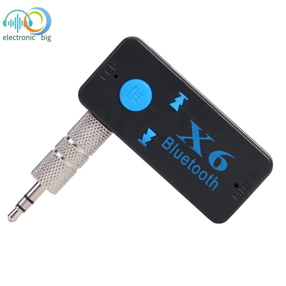 Thiết Bị Nhận Tín Hiệu Bluetooth 4.2 X6 3.5mm Cho Xe Hơi