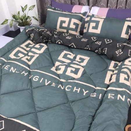 Trọn bộ 5 món chăn phao trần bông ga chun vỏ gối poly cotton mẫu mới