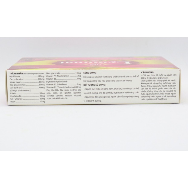 Lymunat- Tăng cường sức khỏe- Hộp 2 vỉ x 15 viên