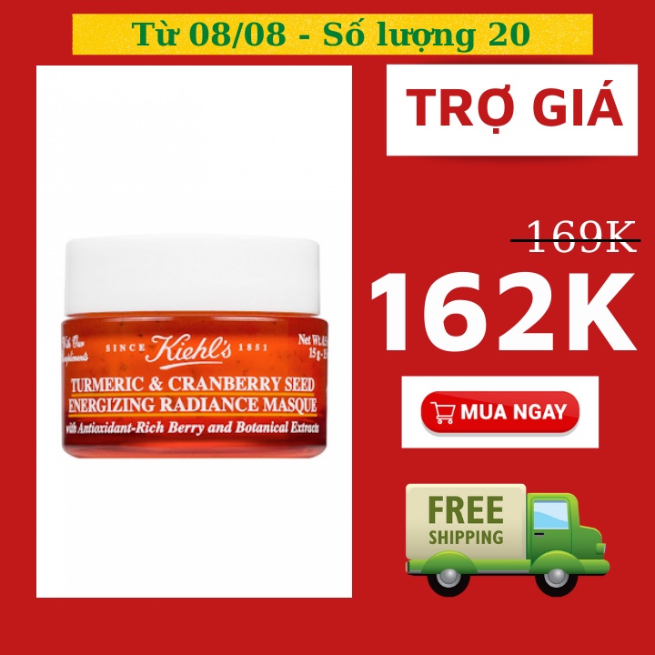 Mặt Nạ Nghệ Kiehl's Giúp Sáng Da, Mờ Thâm Nám 14Ml | Mask Kiehls