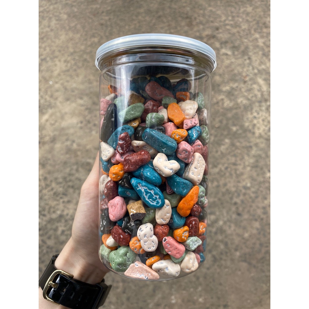 Kẹo Sỏi Đá Nhân Socola 500gr_trathaomocsi