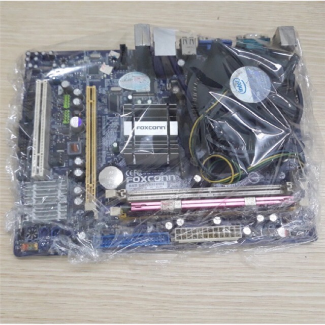 COMBO Main Foxconn 945 bóc case + 2gB + E5300 + quạt