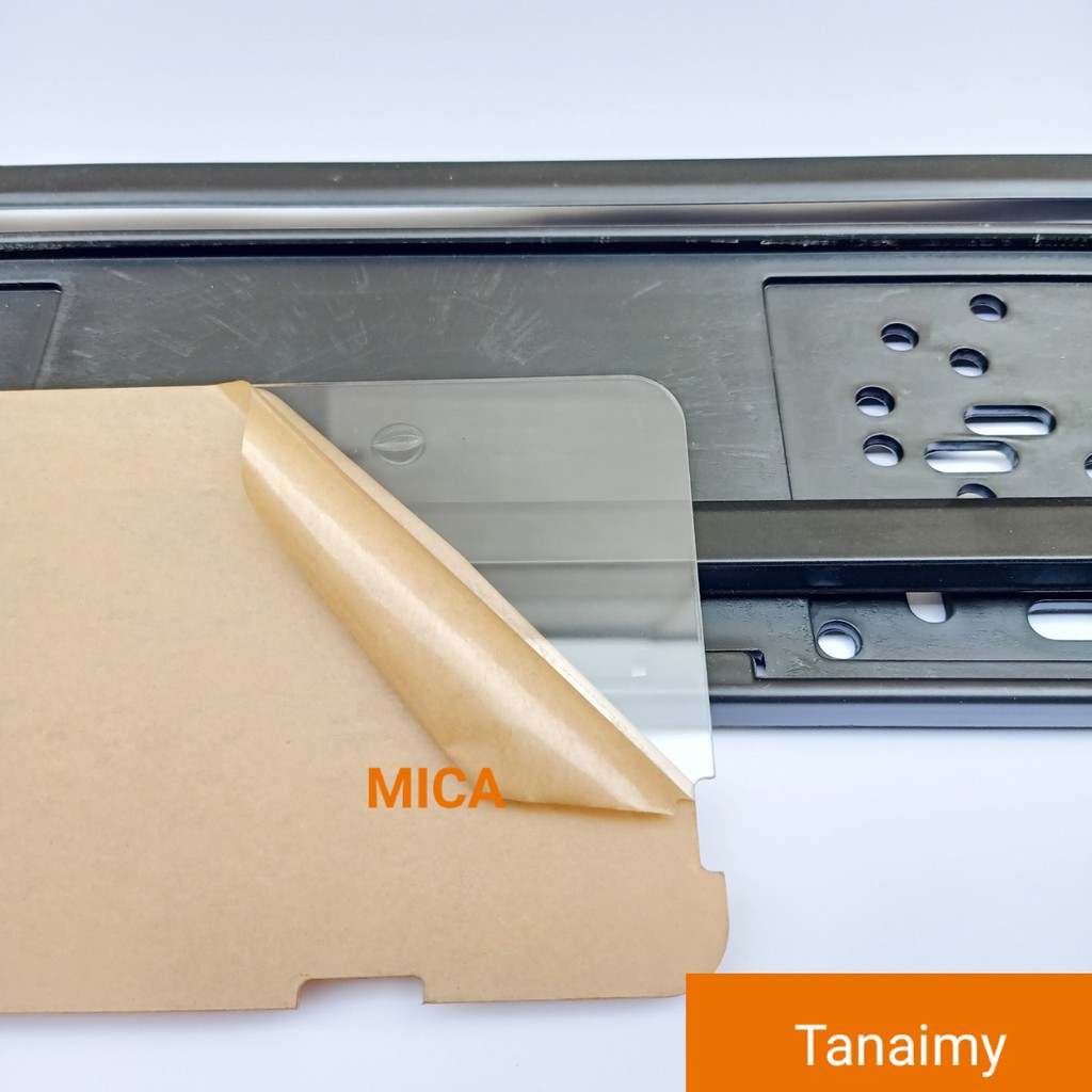 Khung biển số ô tô khung dài loại mới nhất kích thước 52cm*11cm khung đế nhựa viền thép BMM-09