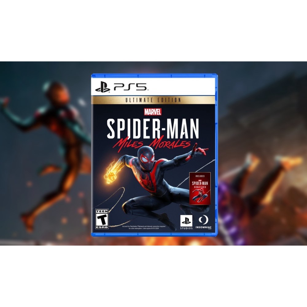 Đĩa game Marvel's Spider-Man: Miles Morales dành cho Máy Playstation