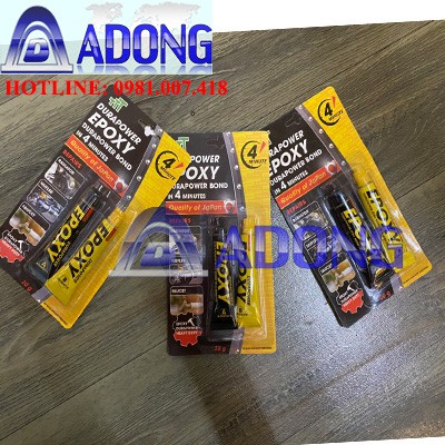 (CHÍNH HÃNG) keo EPOXY dán kim loại, keo dán sắt 2 thành phần khô nhanh DURAPOWER và DURASTEEL