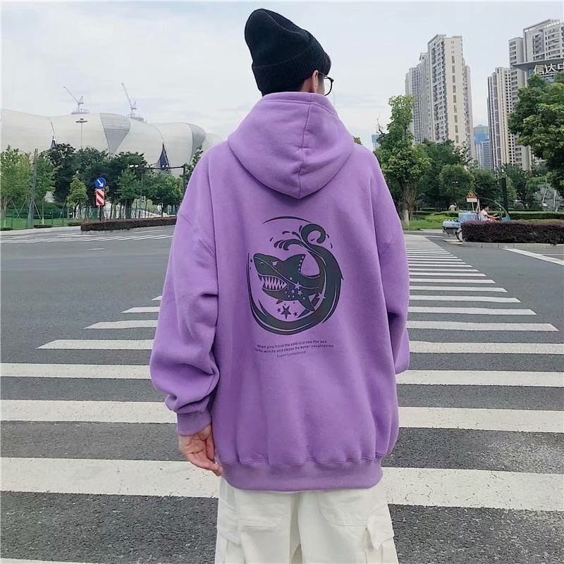 Áo Hoodie Dáng Rộng In Hình Thời Trang Bắt Mắt Cho Các Cặp Đôi | BigBuy360 - bigbuy360.vn