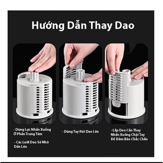 MÁY BÀO SỢI RAU CỦ ĐA NĂNG