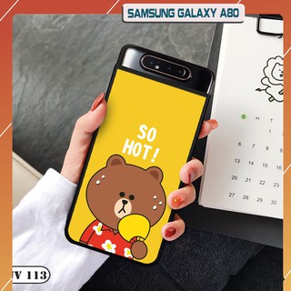 Ốp lưng điện thoại Samsung Galaxy A80 - lưng nhám viền dẻo