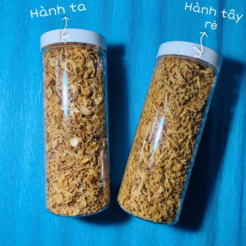 500g Hành Phi Chiên Giòn Làm Bánh Tráng Trộn Siêu Ngon