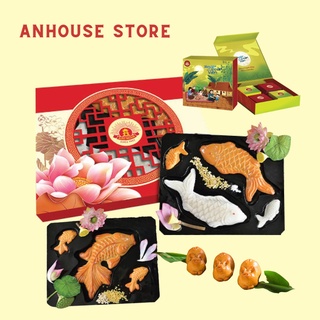 Bánh trung thu cá chép truyền thống bảo minh - quà tặng cao cấp trung thu đoàn viên