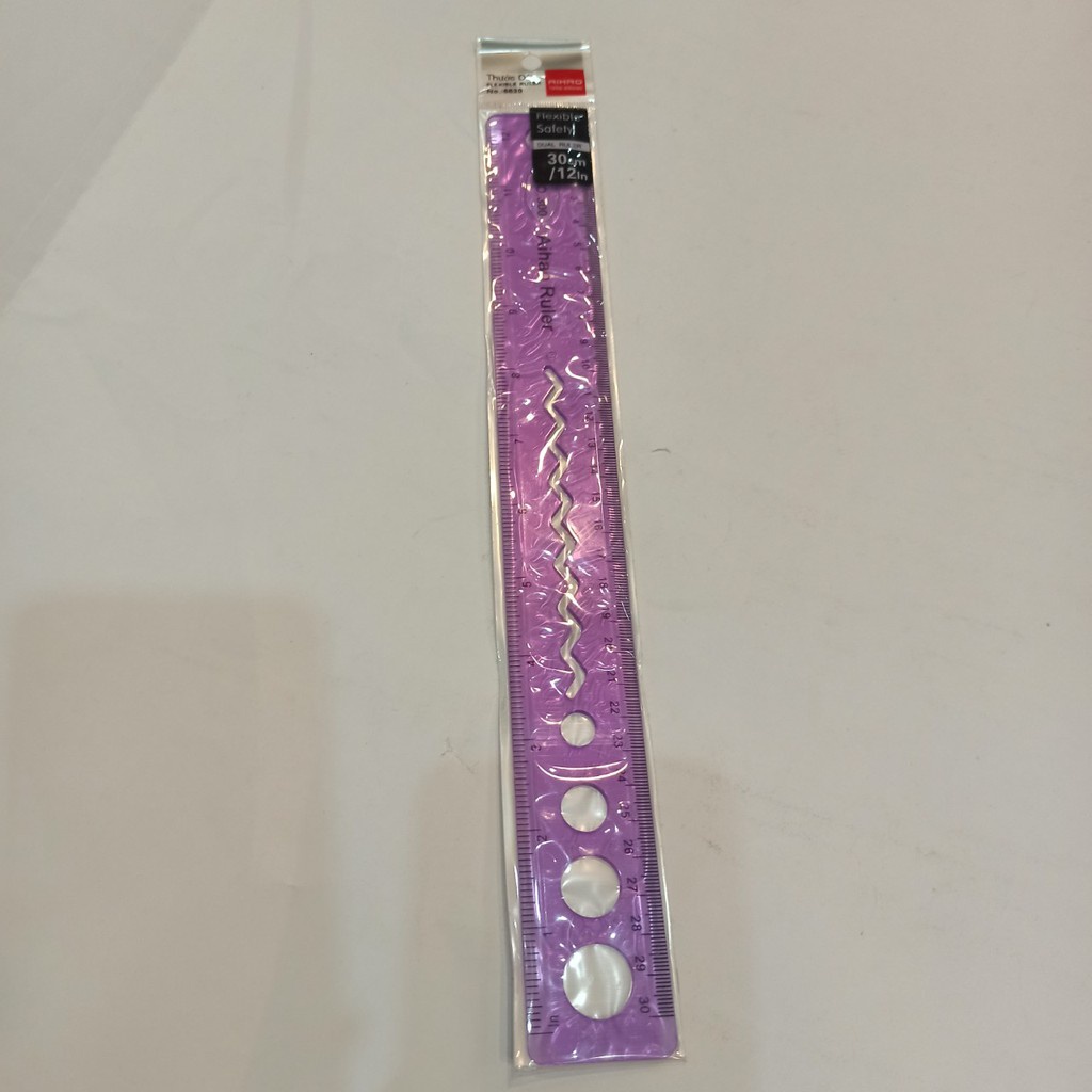 Thước kẻ dẻo Aihao dài 30cm không sợ gãy