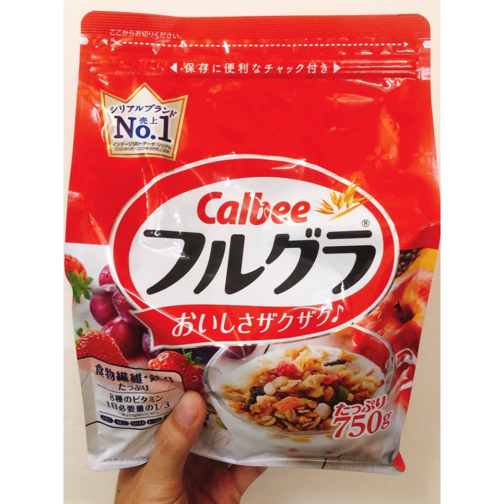 [BÁN SỈ] Calbee 750G Ngũ Cốc Calbee Mới 2022 Nho Táo Yến Mạch Nội Địa Nhật FREE SHIP Ngũ Cốc Ăn Kiêng Giảm Cân