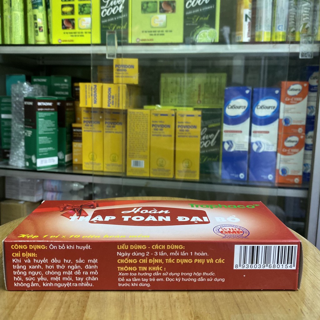 Thập Toàn Đại Bổ hộp 10 viên