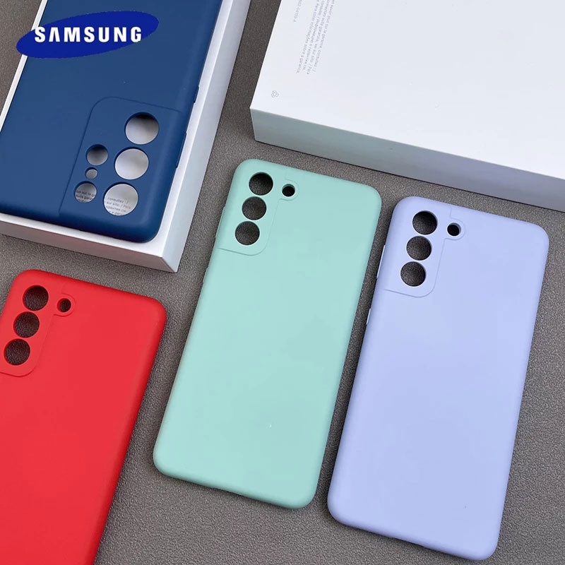 Ốp lưng silicon lót nỉ cho Samsung Galaxy S23 S21 S20 FE Ultra S10 Plus S21+ S20+ S10+ 5G 4G