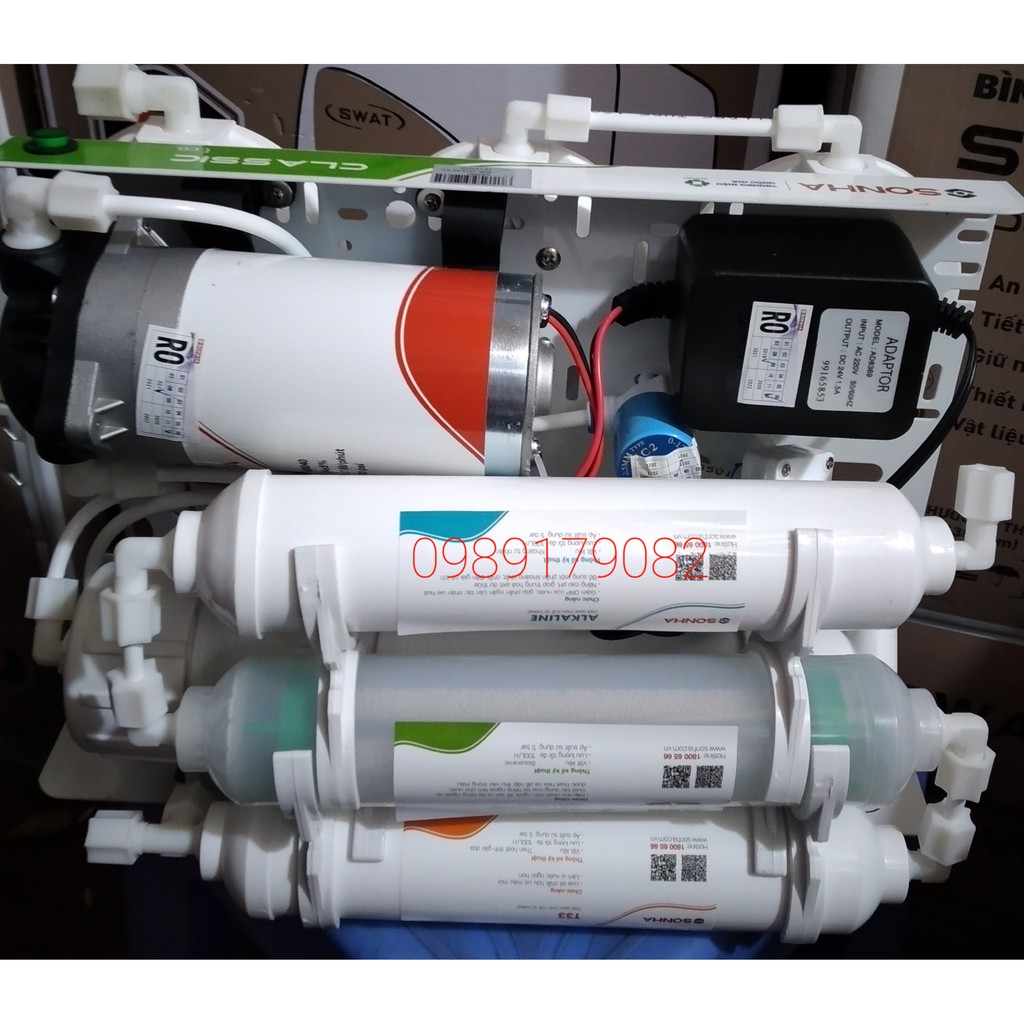 MÁY LỌC NƯỚC RO SƠN HÀ CÓ VỎ TỦ  VÀ KHÔNG CÓ VỎ TỦ