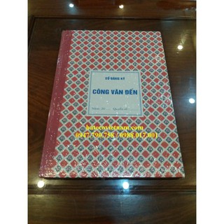 Sổ công văn đến 160 trang