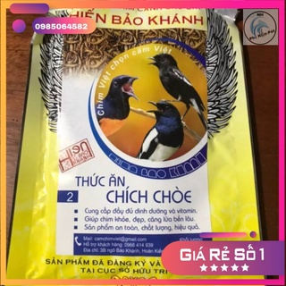 cám chích choè 2 hiển bảo khánh 200g - giúp chim căng lửa  thi đấu tốt
