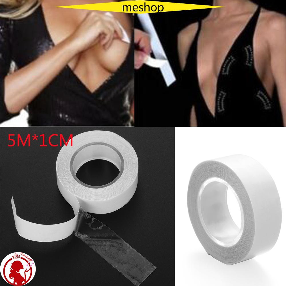 Cuộn băng dính trang trí áo ngực dài 5m không thấm nước tiện lợi