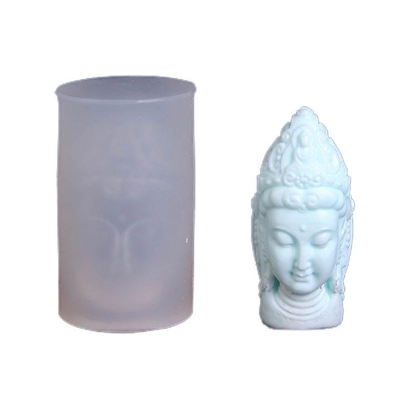 Khuôn Silicone Làm Tượng Phật Ba Chiều Diy