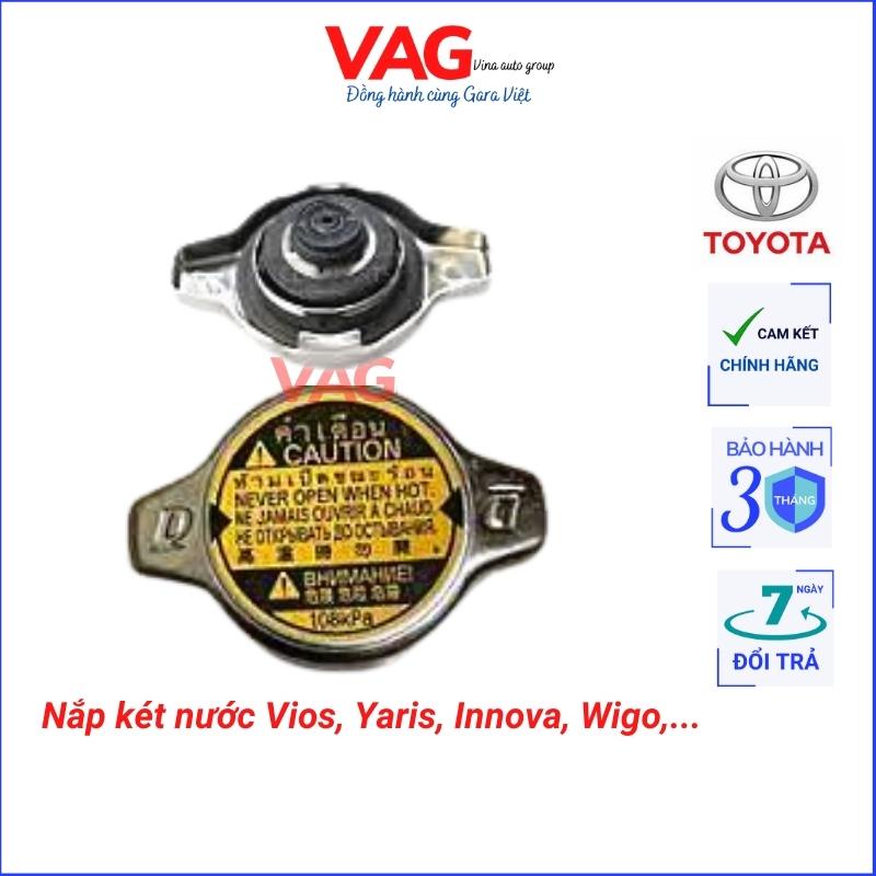 Nắp két nước Toyota Vios, Innova,Yaris, Camry, Altis, Wigo, Aygo,..Xuất xứ Thái lan Mã 16401-0C030