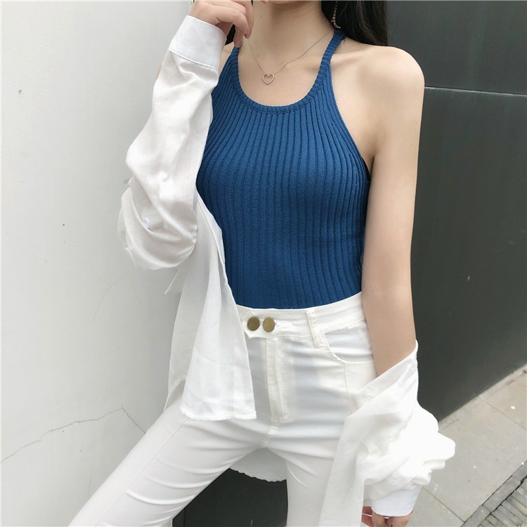 Áo dây ZHELIHANGFEI dệt kim thời trang cá tính