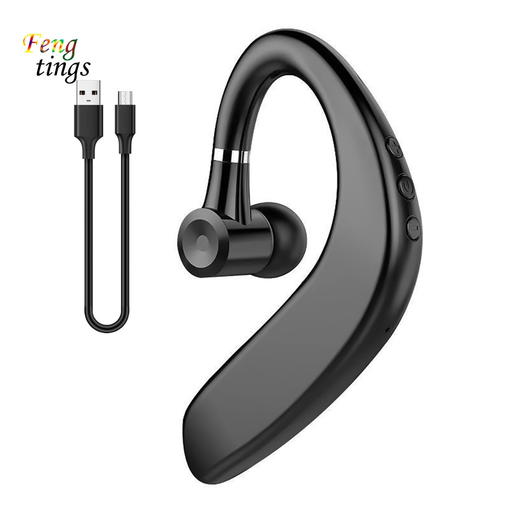 Tai Nghe Bluetooth Không Dây IPX5 Dạng Móc Vành Tai Chống Thấm Nước Thích Hợp Chơi Game Thể Thao