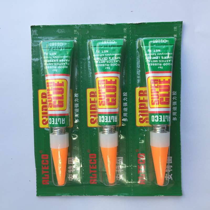 3 tuýp keo dán giày, dép, gỗ, nhựa, vải Super Glue