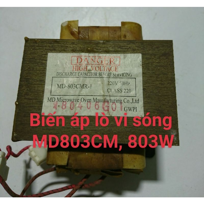 Biến áp lò vi sóng tháo máy còn sống hàng xịn