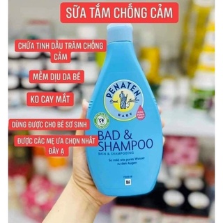 Sữa Tắm Gội Chống Cảm Penaten Của Đức chai 357ml