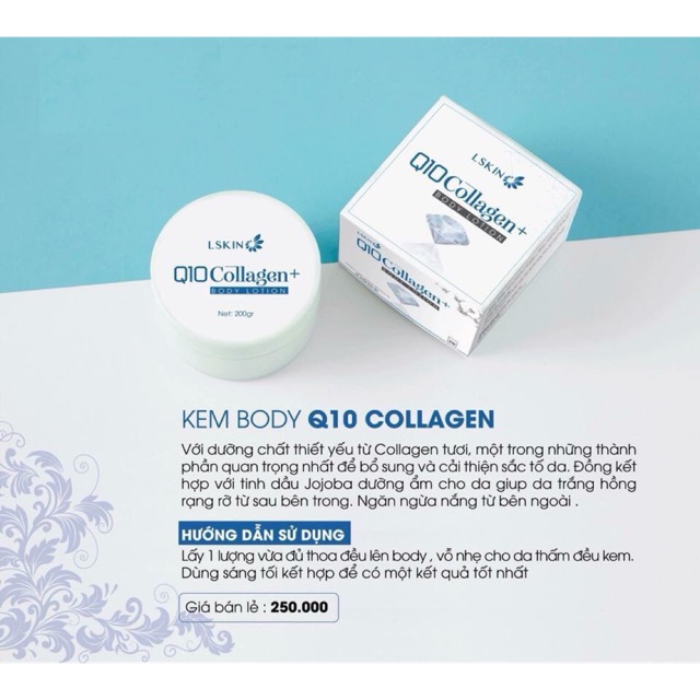 Q10 collagen body lotion