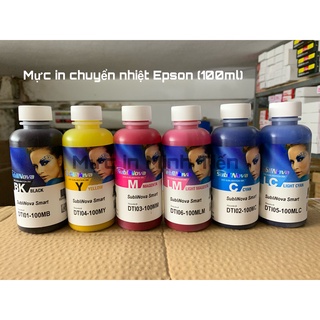 Bội Mực in phun chuyển nhiệt 100ml (6 màu/1 bộ)