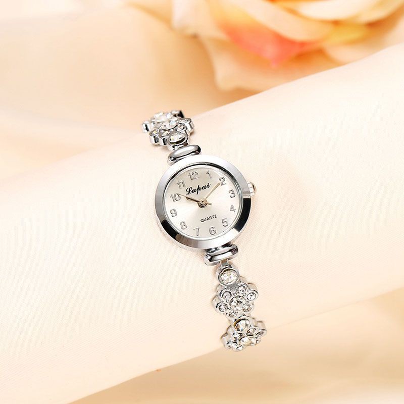 📣📣Geneva Women Fashion Quartz Bracelet Watch Crystal Watch Jamtangan