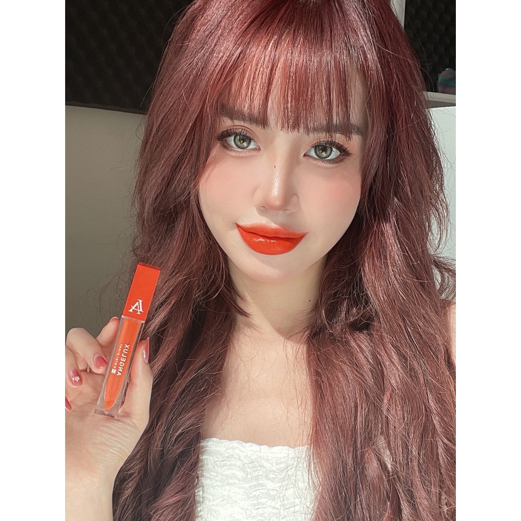 Son Dolly ANGELUX full 12 màu, set son kem lì lâu trôi bền màu mềm môi chống thấm 24h