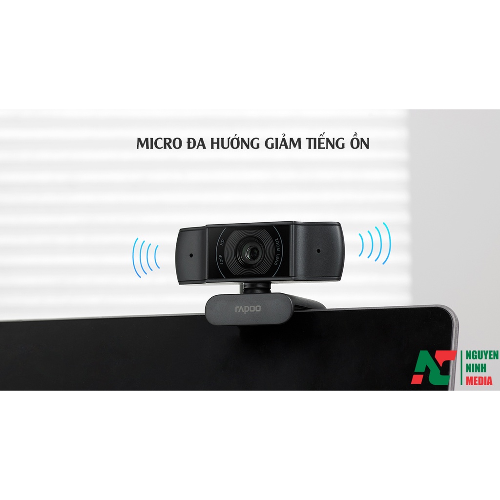 [Mã 1511ELSALE hoàn 7% đơn 300K] Webcam Rapoo C200 Độ Phân Giải HD 720P - Hàng Chính Hãng | BigBuy360 - bigbuy360.vn