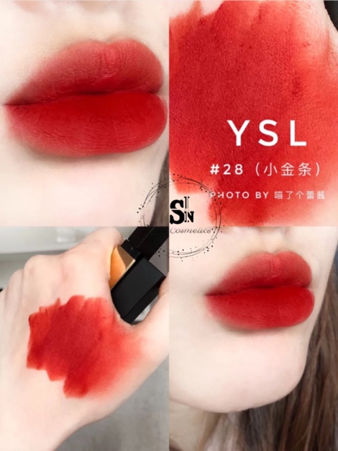 [SON YSL SLIM CÁC LOẠI] Son YSL Slim Matte, YSL Slim Sheer Matte, YSL Slim Glow Matte