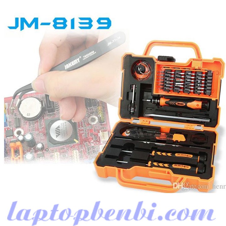 Bộ Vít sửa chữa chuyên dụng, đa năng 45 in 1 - Bộ tua vít 45 chi tiết Jakemy JM-8139