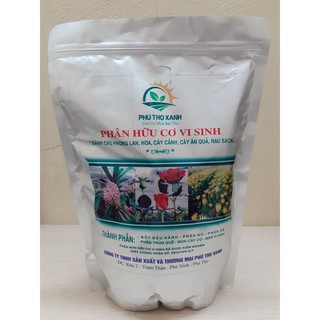 GÓI 2KG PHÂN HỮU CƠ VI SINH - DÀNH CHO CÁC LOẠI HOA, CÂY CẢNH, RAU SẠCH... ĐẶC BIỆT TỐT CHO HOA PHONG LAN