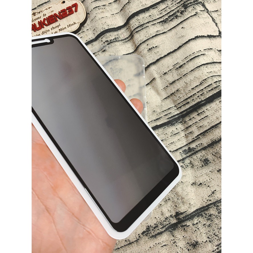 Cường lực chống nhìn trộm Oppo A3s , Realme 2 , Realme C1 Kính Full màn chống nhìn