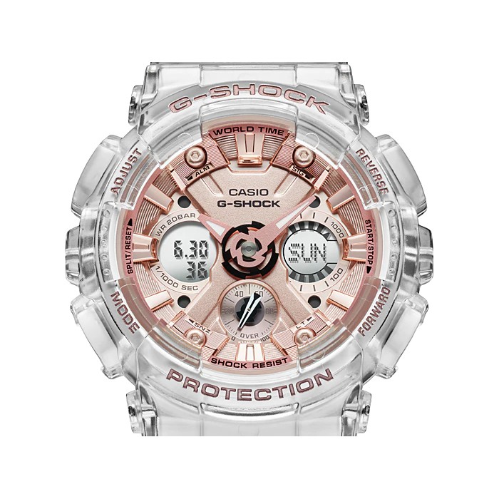 Đồng hồ Nữ Dây Nhựa Casio G-Shock GMA-S120SR-7A chính hãng bảo hành 5 năm Pin trọn đời
