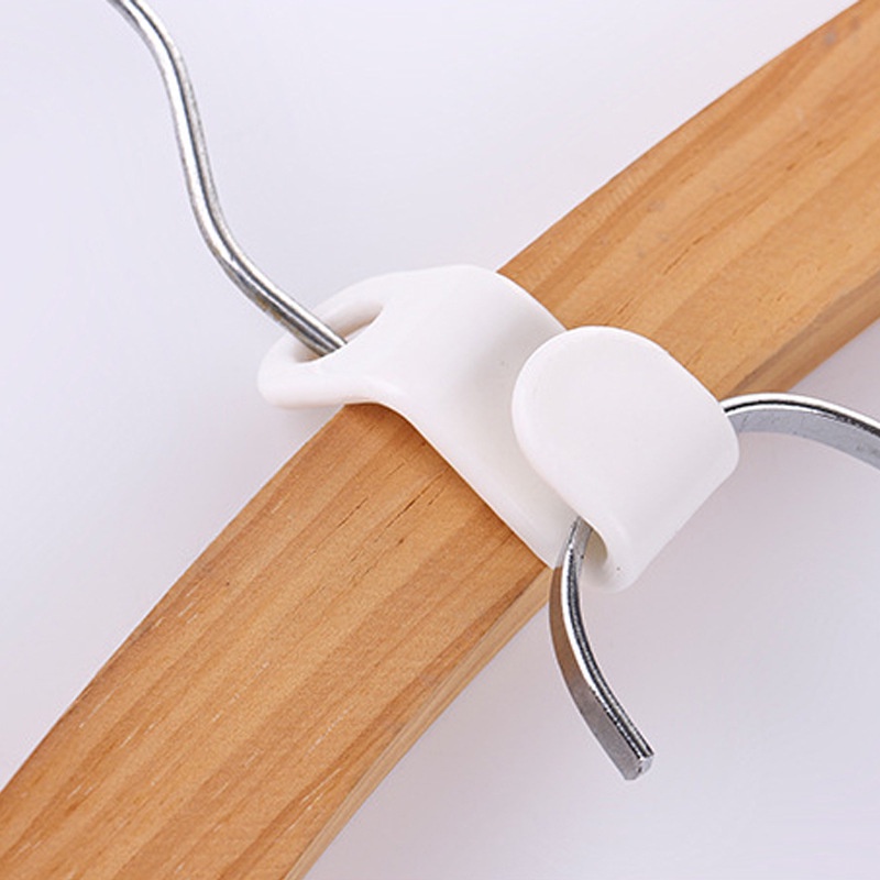 Đầu Nối Móc Treo Quần Áo Bằng Nhựa Đa Năng Tiết Kiệm Không Gian Tiện Lợi