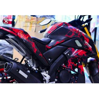 Tem trùm nhám TFX đỏ đen