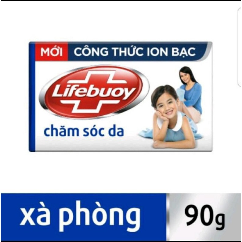 Xà Bông Cục sát khuẩn Lifebuoy Bánh 90g