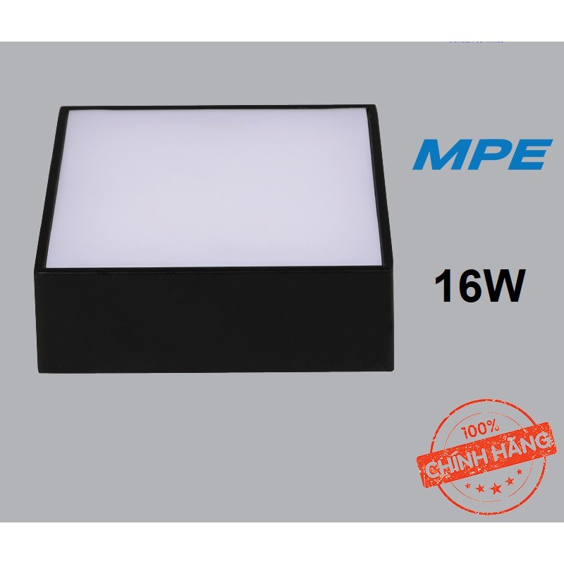 Đèn LED MPE Downlight nổi tràn viền series SSDLB  16W, 24W - Ánh Sáng Trắng, Trung Tính, Vàng, Ba Chế Độ Màu