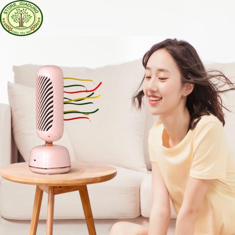 Quạt Để Bàn ĐIỀU HÒA Phun Sương Mới, Đa Cấp Gió, xoay 180 độ Mini  Gọn Kết Nối Cổng USB [Bảo Hành 6 Tháng]