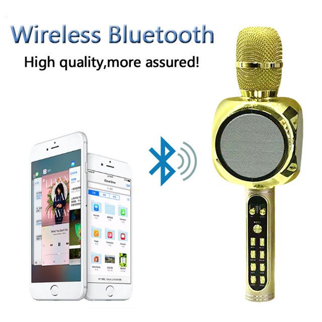 Micro karaoke bluetooth Su-Yosd YS90 chính hãng, mic hát karaoke kèm loa bluetooth âm thanh chuẩn bass