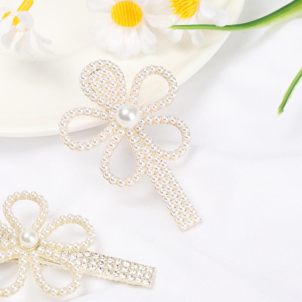 Kẹp Tóc Hình Hoa Thời Trang